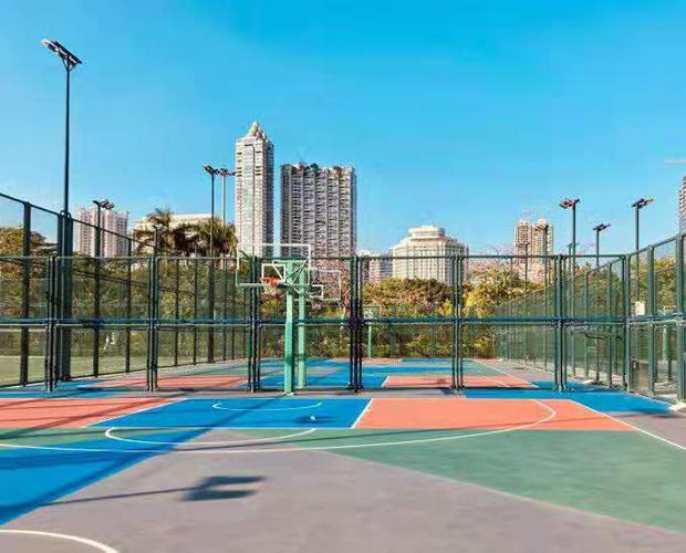 广州二沙岛体育公园篮球场